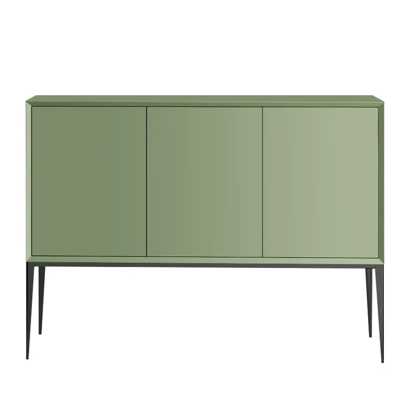 

Minimally painted dining cabinet, light luxury foyer, modern and minimalist entrance storage, kitchen storage and decoration