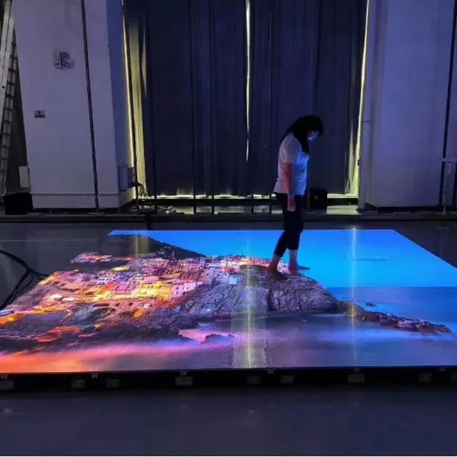 LED  Vcore P5.2mm Indoor  Dancing Floor Interactive  Floor Video Billboard  Entertainment Events Marry Wedding Events