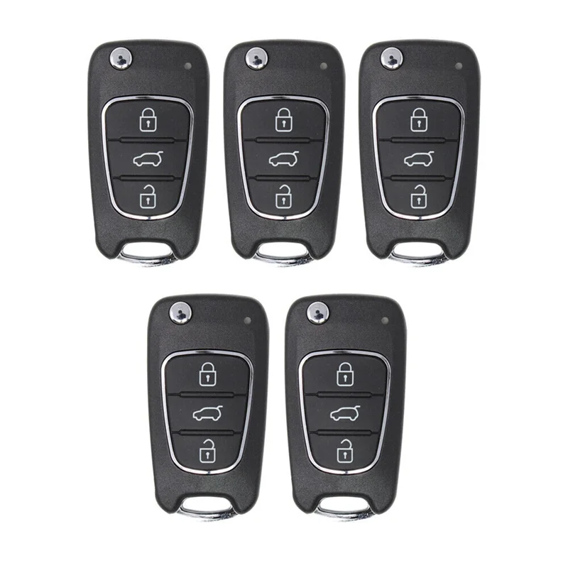 

For Xhorse XKHY02EN Universal Wire Remote Key Fob 3 Buttons for Hyundai Type for VVDI Key Tool 5Pcs/Lot