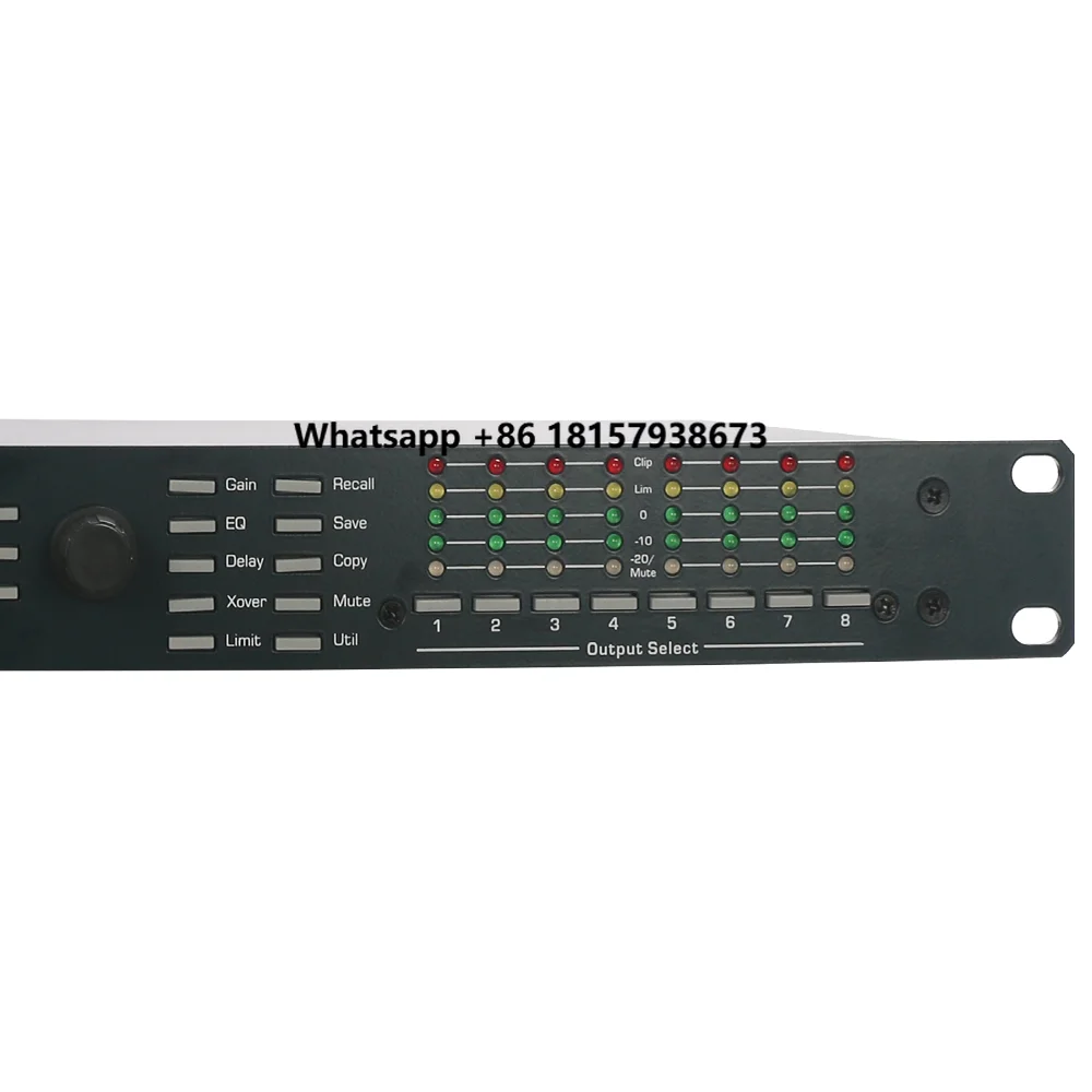 

ASHLY Audio 4.8SP 4 Input 8 Output Digital Processor DSP Speaker Management Pro Audio Protea Stage Equipment for Hot Selling