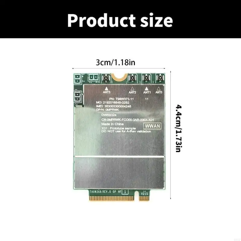 B0KF T99W373 Module Fast Networking Card voor notebookcomputer en meer apparaten