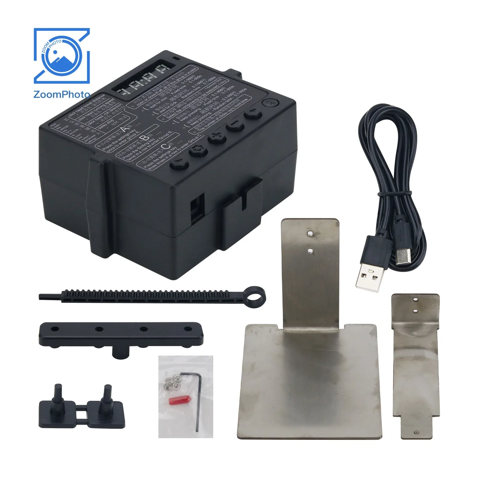 A2 ABC 0.1 - 999S Computer Keyboard Clicker Physics Automatic Random Click Device Game Assistance