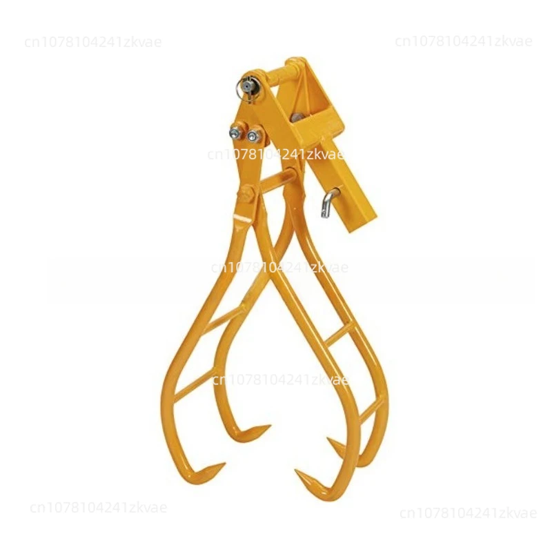 28 Inch with Connector Can Be Matched with Tractor Wood Handling Heavy Four Jaw Logging Pliers Claw Hook Hook