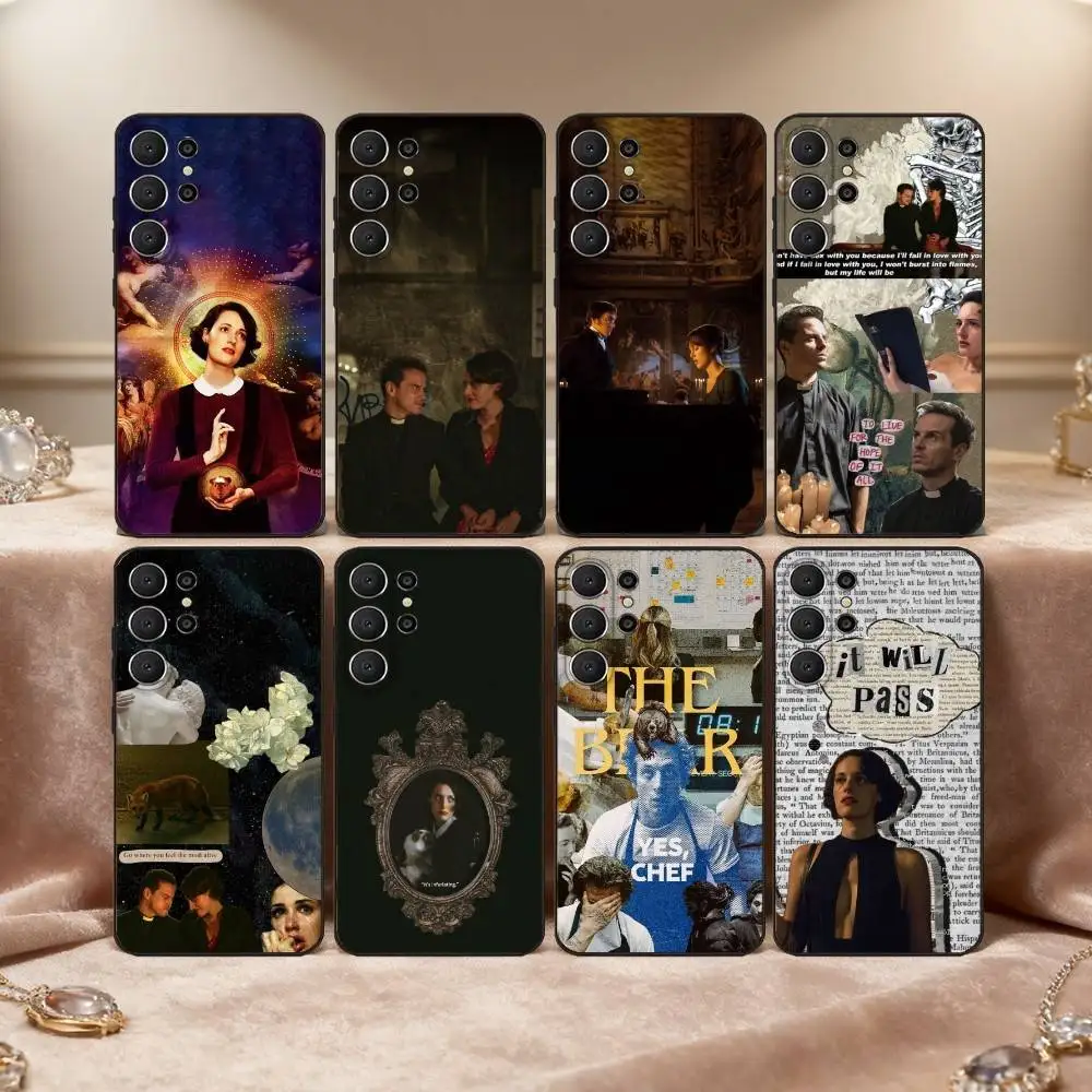 

F-Fleabag-ES TV Series Phone Case For Samsung S25,24,23,22,30,21,10,9,Ultra,Plus,Lite,FE Black Soft Case