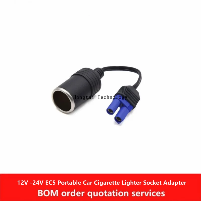 EC5 convertir encendedor de cigarrillos portátil conector adaptador amplificador de batería de coche arrancador de coche 12V EC5