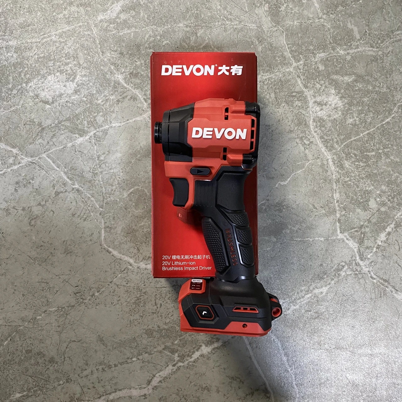 DEVON 20V リチウム電動インパクトドライバー 5768-Li-20 超短充電 