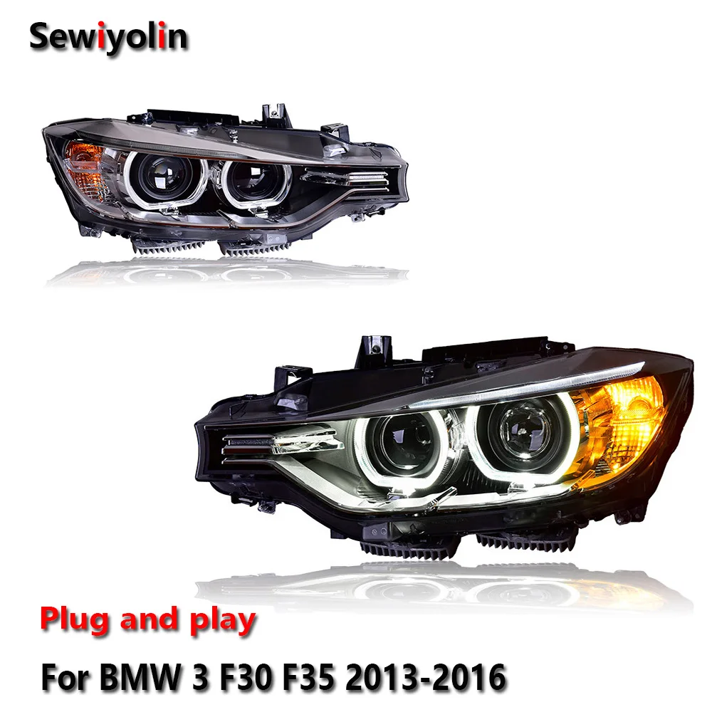 

Car Accessories Headlights led For BMW 3 F30 F35 2013-2016 DRL Fog Trailer lamps Turning Signal Voiture Plug And Play