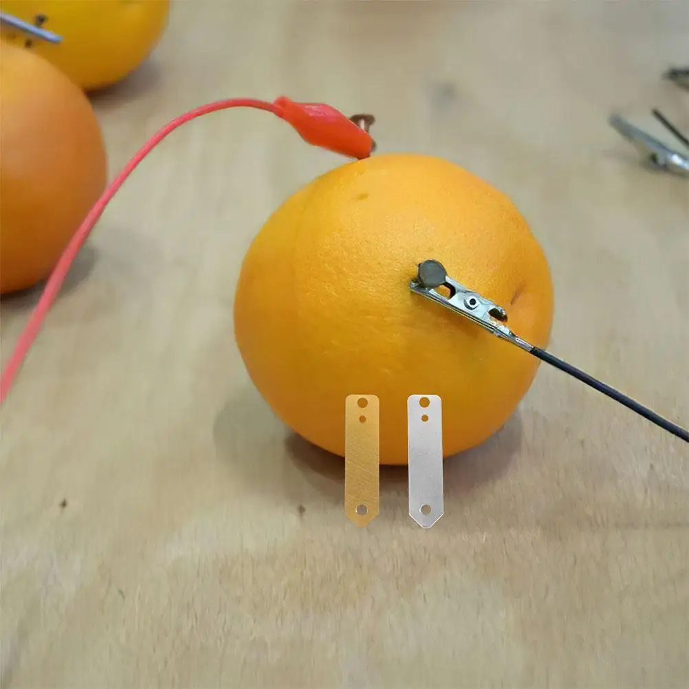 

12 Pcs Sheet Nickel Plating Strip Copper and Zinc Fruit Pool Tools Anode