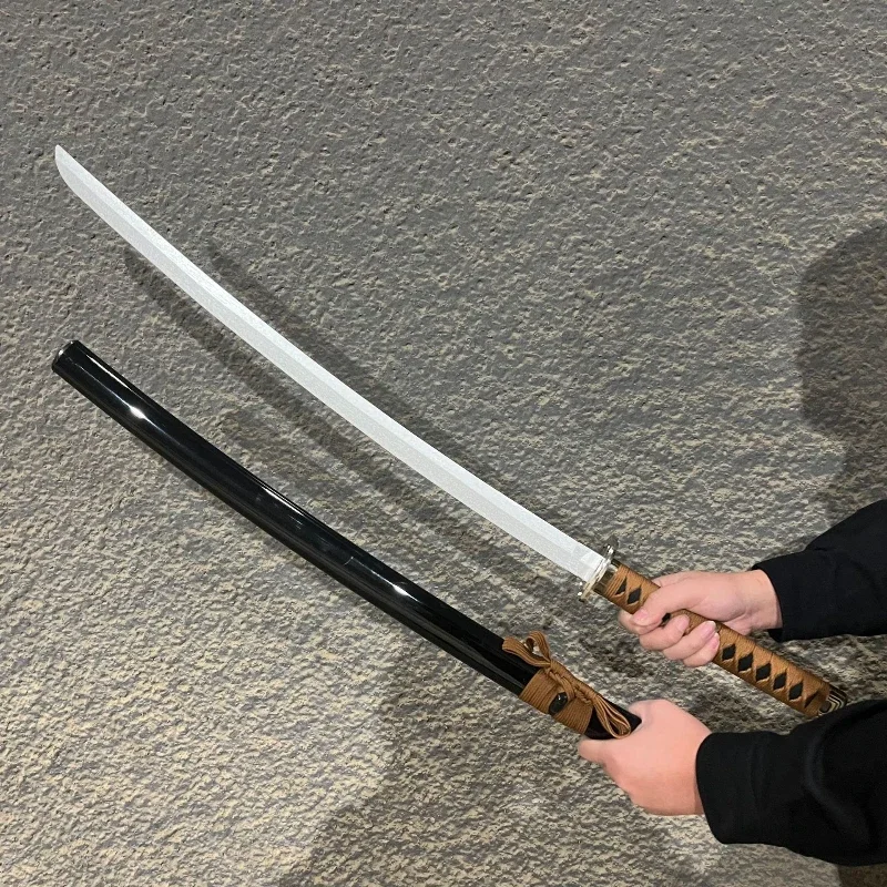 

104cm Kenshin Himura Reverse Blade Anime Cosplay Accessories Wooden Sword Japan Samurai Costume Party Stage Show Prop