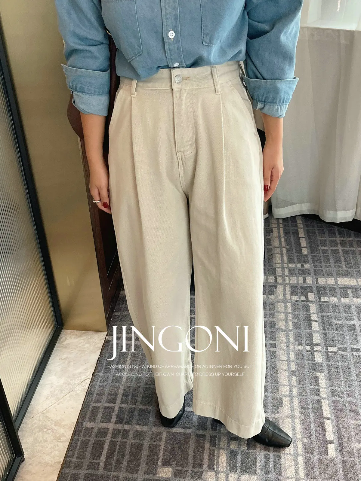 Cargo Pants Y2K Women Clothing 2024 Woman Autumn Korean Fashion Style Vintage Elegant Long Trousers Wide Leg High Waist New