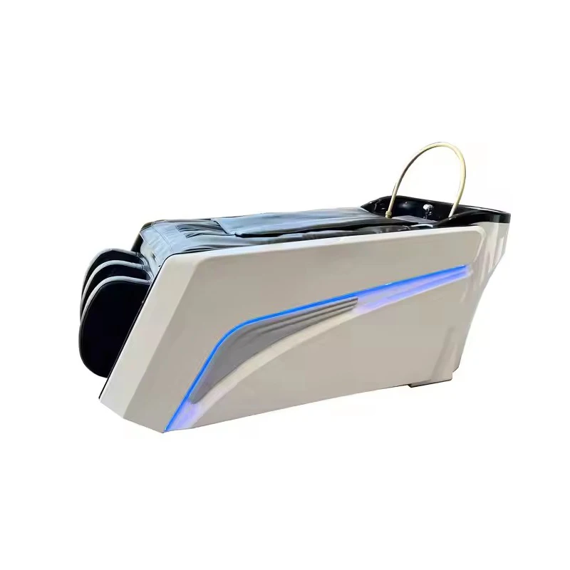 

Modern Shampoo Chair Water Head Therapy Wider Electric Intelligent Washing Hair Spa Chair Shampoo Bed