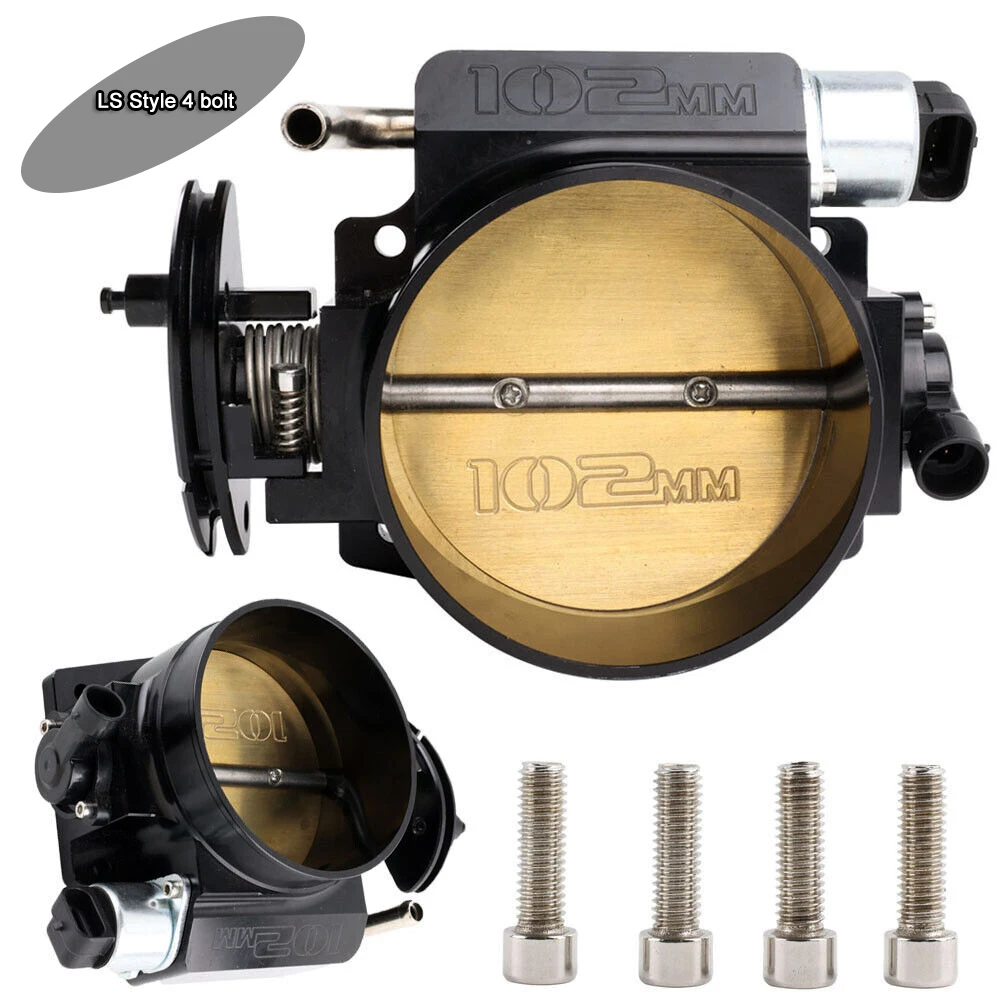 

Прямой сменный дроссельный узел впускного коллектора с тросовым приводом LS 102 мм, алюминий + TPS + IAC для LS1, LS2