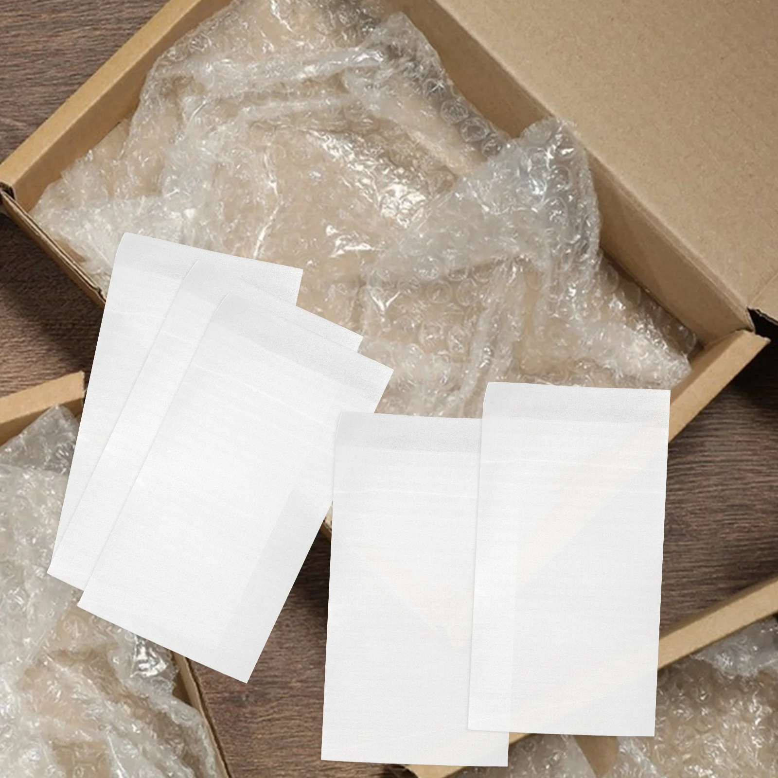 100pcs Pearl Cotton Bags Lightweight Protection For Glassware Dishware Moving Pouches Fragile Items Shipping Supplies Packing