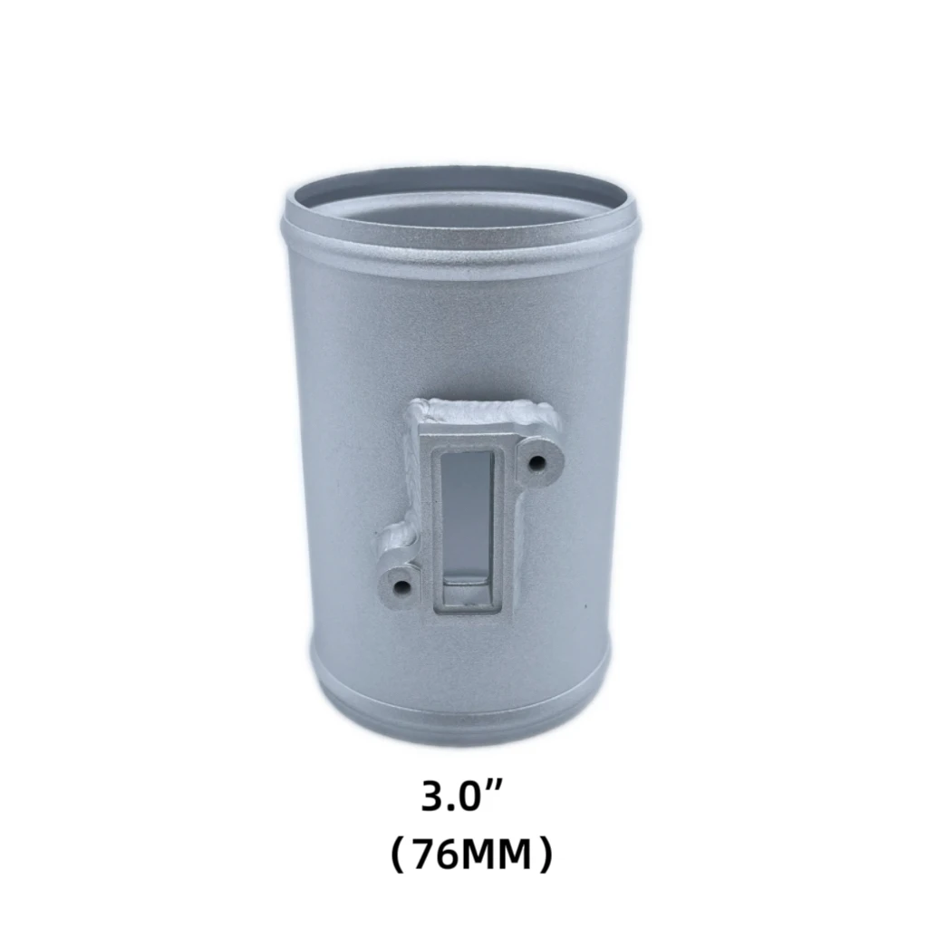 Adaptador de Sensor de flujo de aire de 63mm /76mm, Base de montaje de medidor de entrada, adaptador de flujo de aire para Nissan, Honda, Ford, 2,5 pulgadas/3 pulgadas MAF