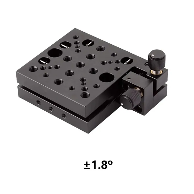 Precision Dual-Axis Tilt Stage with Fine Pitch & Rotation Adjustment (KX.19.11)