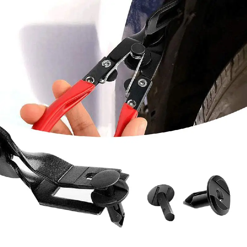 Car Trim Clip Removal Pliers Headlight Repair Door Panel Retainer Clip Remover Dashboard Panel Upholstery Remover Repair Tool - Image 2
