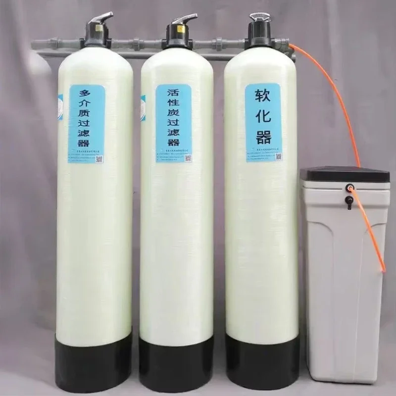 Умягчитель воды Комбинированная система фильтров для всего дома Очиститель процесса фильтрации в одной ступене