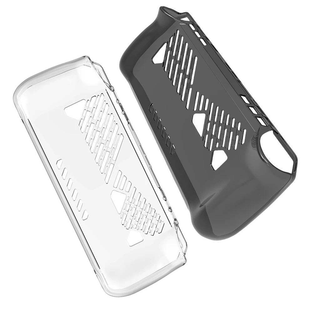 

Чехол для ASUS ROG Ally X, защитный чехол из ТПУ, защитный чехол с теплоотводом, мягкий прозрачный чехол с защитой от падений, защита от царапин