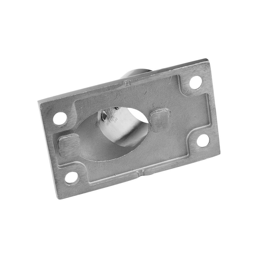 316 ستانلس ستيل 60 ° تركيبات درابزين أنبوب قاعدة الأنابيب قارب قاعدة مستطيلة تركيب بحري قارب الأجهزة 22 مللي متر 25 مللي متر 30 مللي متر 32 مللي متر #4