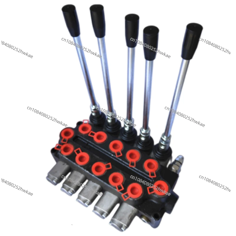 Hydraulic multi-way valve reversing valve mechanical cylinder motor distributor L102 multi-way  distributor control valve