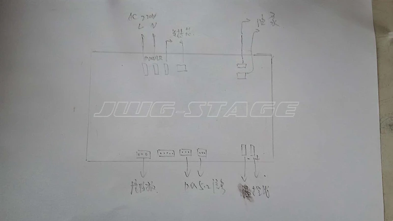 Imagem -04 - Placa Principal da Névoa de Água Máquina de Iluminação de Palco Dupla Máquina de Névoa Placa de Controle Remoto Efeito Especial Máquina de Fumaça