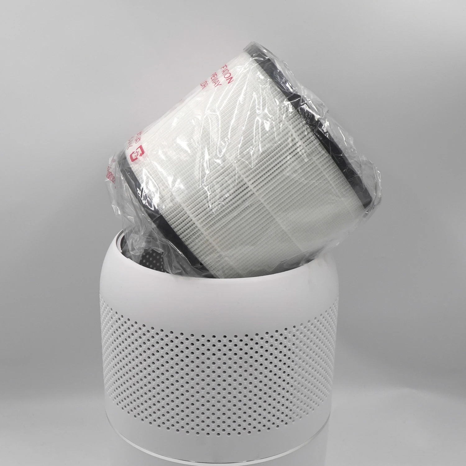 منقي هواء محمول لغرفة صغيرة سطح المكتب مكتب الكربون المنشط فلتر HEPA لتنقية الهواء الذكي