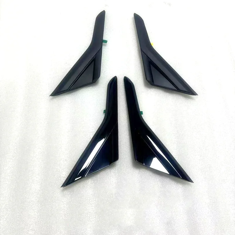 For SAIC MG4 EV Mulan MG 4 2022-2023 Car Front Rear Door triangles Cover Windows Trim triangular covers