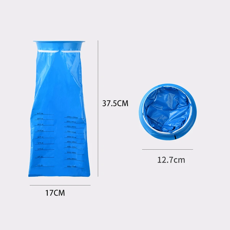 10Pcs 1000ML Vomiting Bag Disposable Travel Car Airplane Motion Sickness Nausea Vomit Cleaning Bags Emergency Vomiting Bag