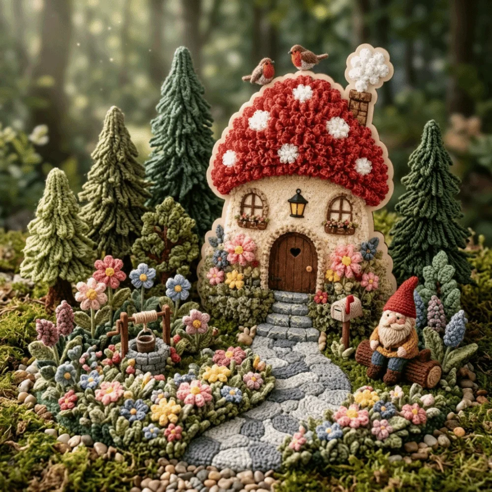 طقم فن تزيين المنزل بتصميمات م - مراجعة Art Craft House Making وسعره