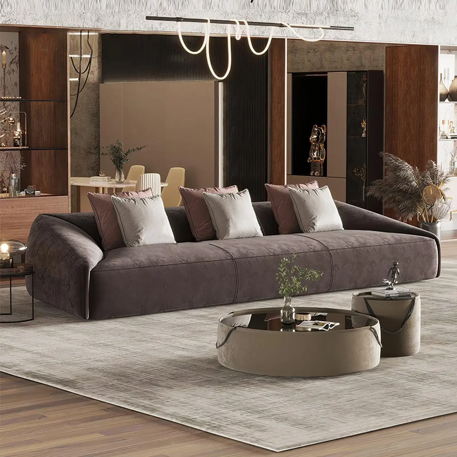 Designer New Arrival Sofa Fancy Modern Luxury Italian Lounge Sofa Home Hotel Canape Salon De Luxe Living Room Furniture