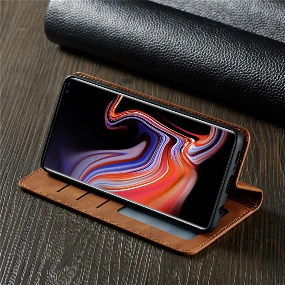 Ultra Thin Leather Case for iPhone 13 12 Mini 11 14 15 Pro XS Max XR 8 7 6s Plus SE 2020 Suede Magnetic Flip Cover Phone Wallet