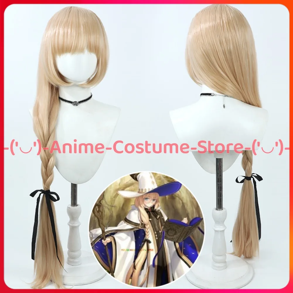 

FGO Caster Morgan's Good Half Tonelico Косплей Парик Косы Игровой Персонаж Хэллоуин Карнавальный Костюм Для Вечеринки Парики Синтетические Волосы