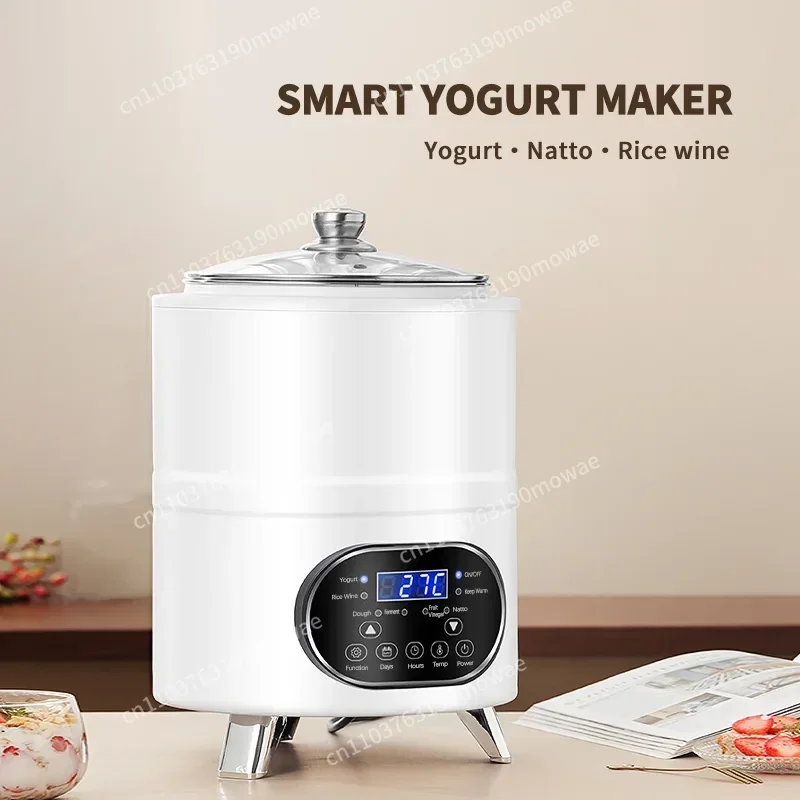 Household yogurt machine Natto rice wine fermentation machine Intelligent yogurt machine 8L 12L