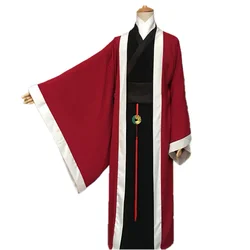 Plus Size 3XL Men Chinese Hanfu Carnival&Halloween Cosplay Costume Ancient Hanfu Outfit White Blue Black Women Large Size 2XL