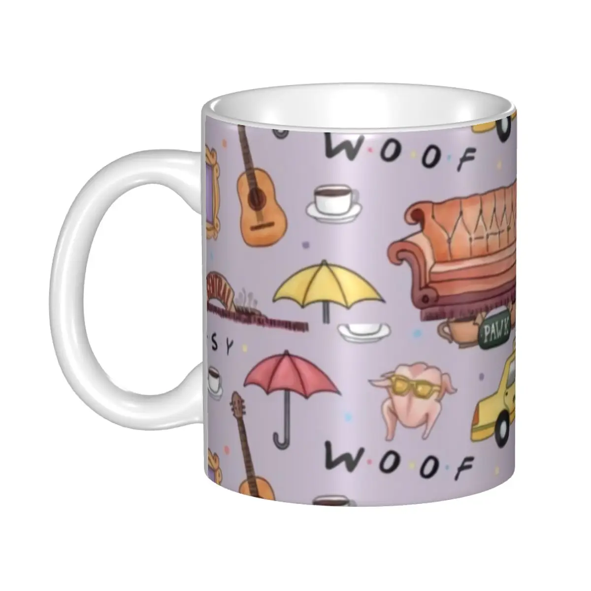 

Classic Friends TV Show Mug Customized Coffee Ceramic Mug Cup Creative Present