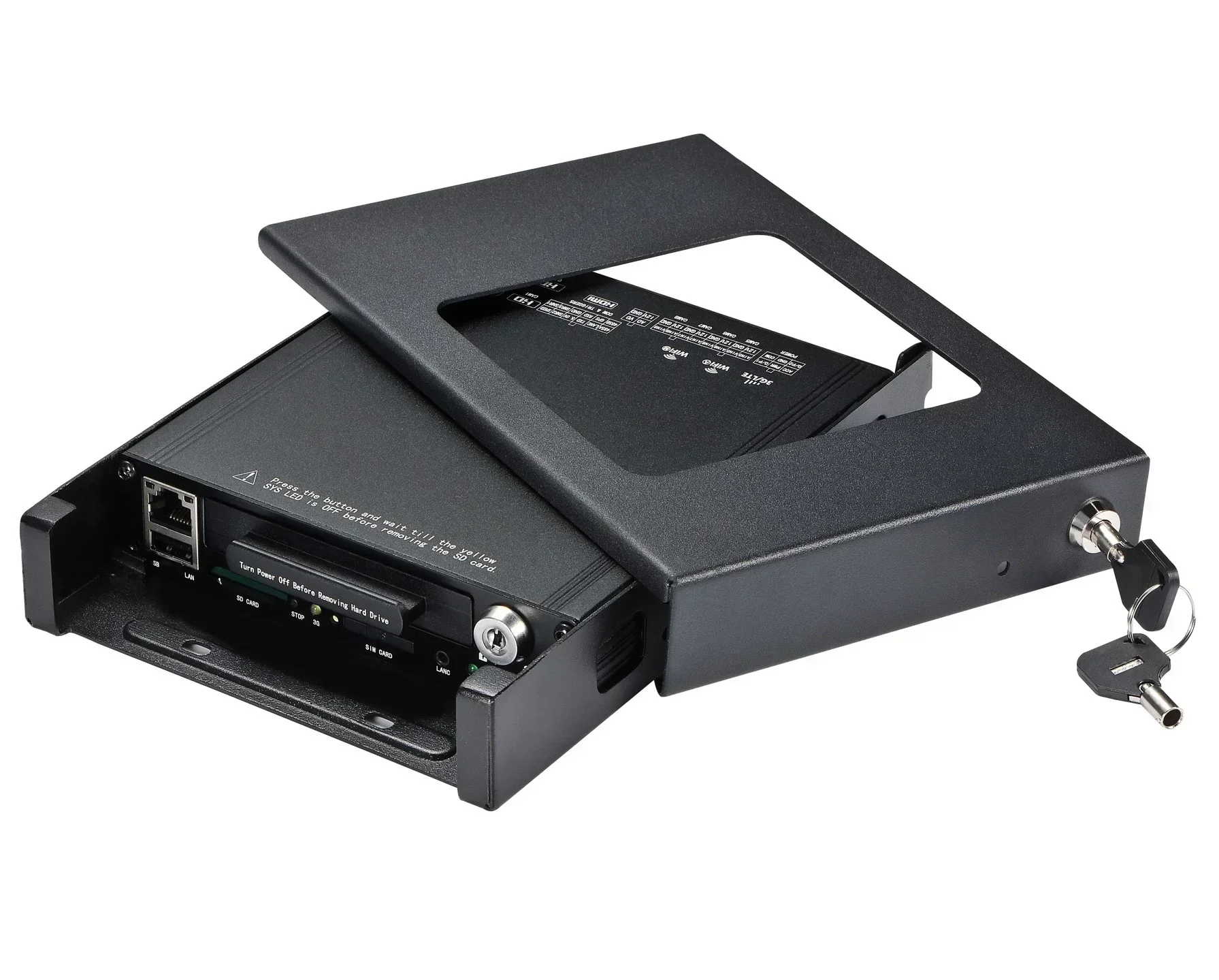 2026/4-CH 8-CH Car Black Box  with GPS WIFI 4G LTE HDD/SSD Motion Detection Live Streaming Bus  Mobile DVR