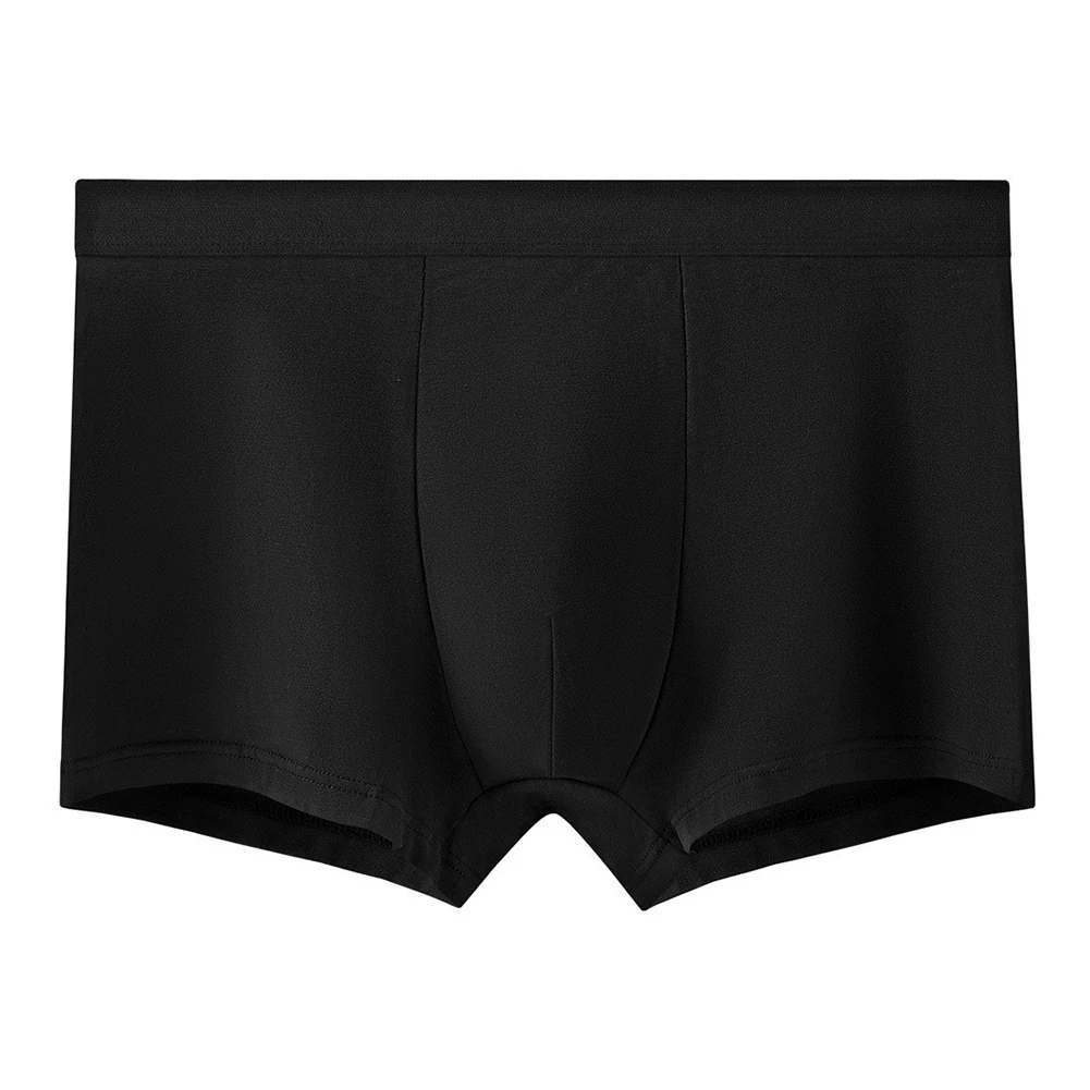 

Mens Underwear Large Size Breathable Boxer Briefs Simple Basic Comfortable Sexy U Bulge Pouch Underpants Cueca