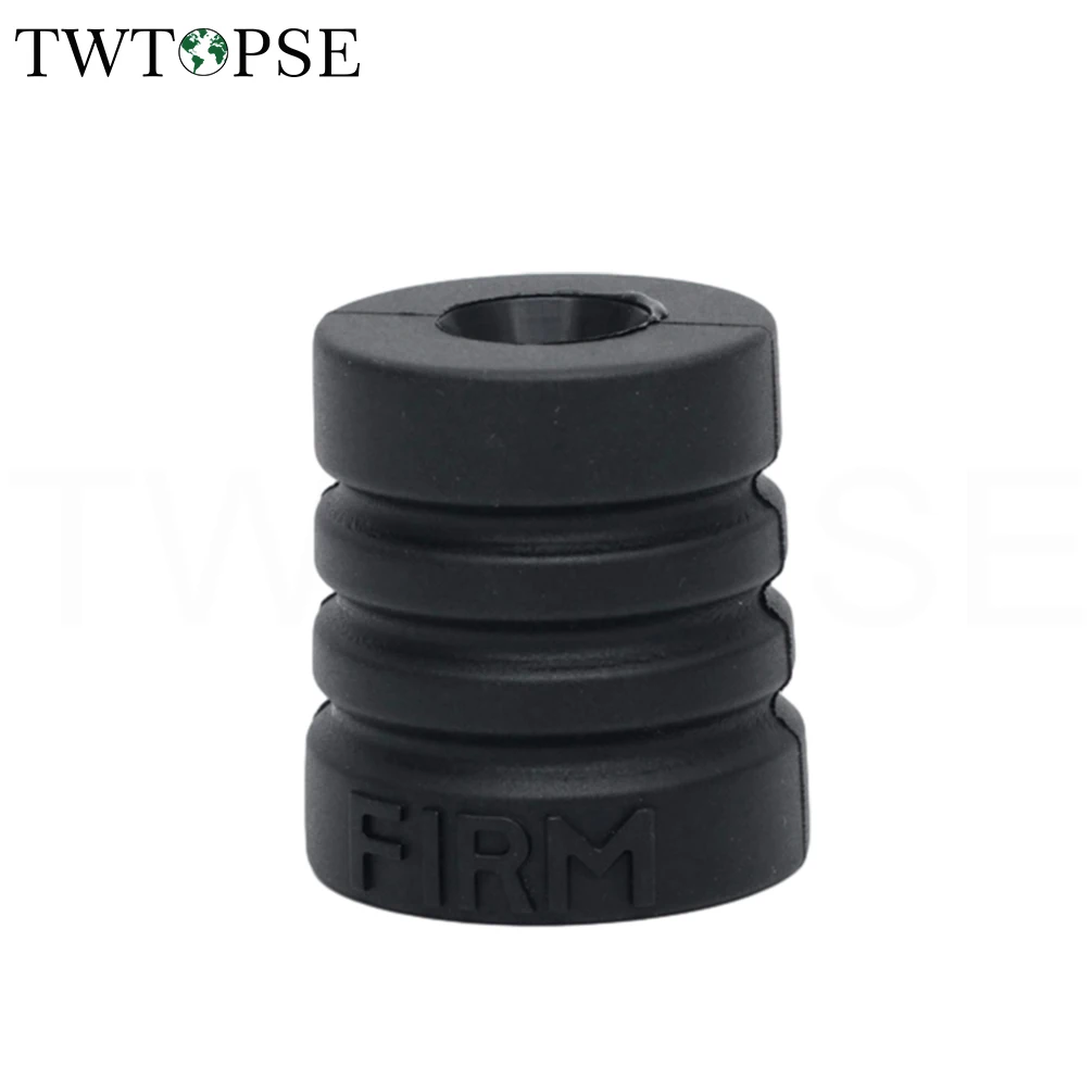 TWTOPSE Bike Bicycle Rear Shock Absorber Firm Rubber For Brompton Folding Bike Bicycle C A Line 3SIXTY PIKES Titanium Bolt Part