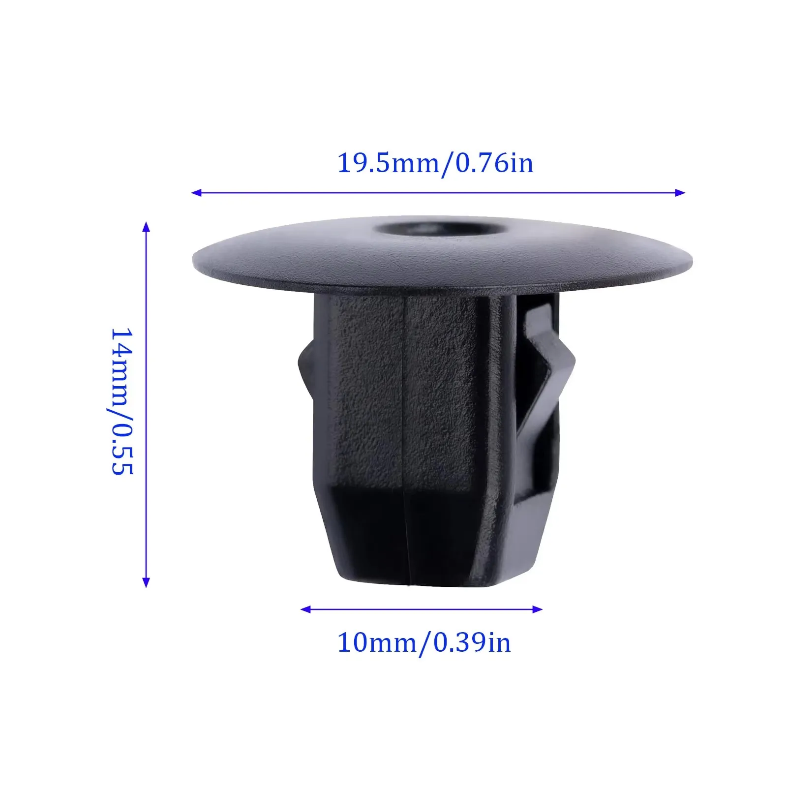 90682-SEA-003 Push Plug Fixing Clips For Wheel Arch Linings Splashguards Trim Plastic Rivets For Honda Odyssey Civic CR-Z Accord