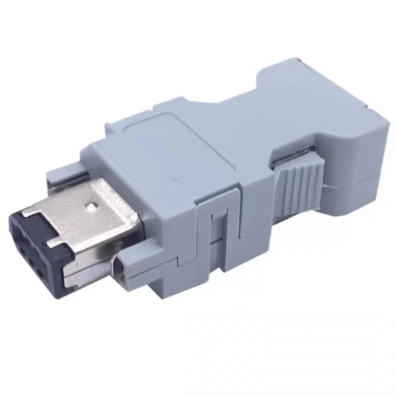 

100PCs 55100-0670 6 Position Serial I/O Plug Connector Solder Free Hanging Pluggable Connectors