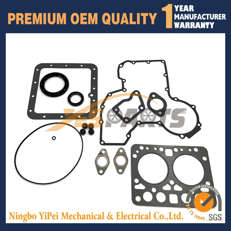 

Full Gasket Set Kit Fit For KUBOTA B6000 ZL600 with head gasket (Graphite)