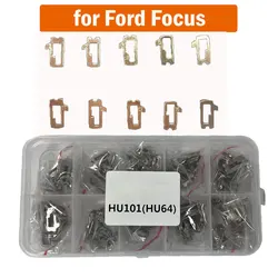 200pcs/lot HU101 Car Lock Reed Plate for Ford Focus Locksmith Tools Car Key Lock Repair Kit Accessories