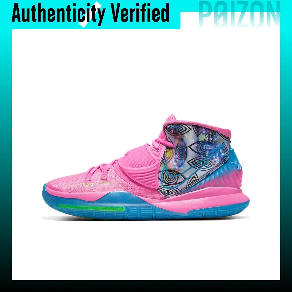 Nike Kyrie 6 Basketball Shoes Men's Mid-top Powder CQ7634-601