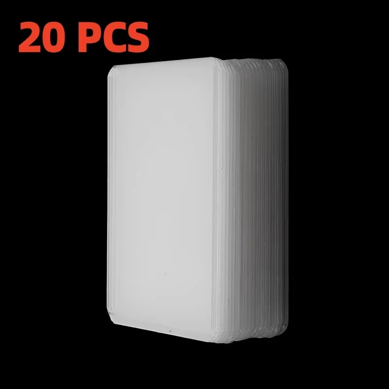 20-100 Stuks Kaarthoezen Houder Pvc Game Trading Card Toploaders Hard Plastic Speelgoed Top Loaders Voor Protectors Opslag Gift