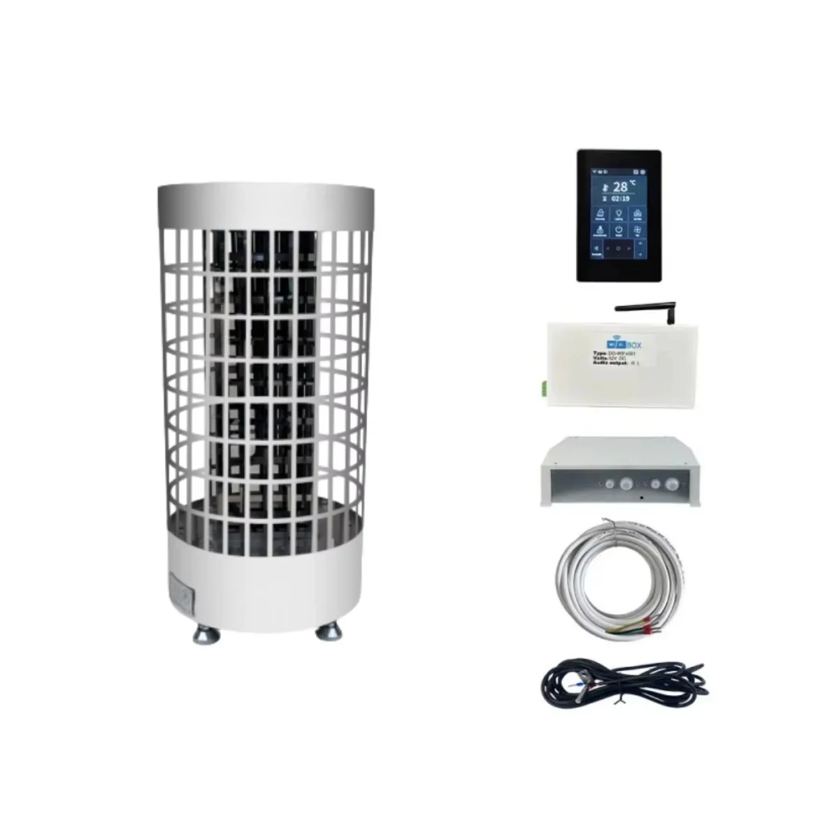 12KW App WiFi Bluetooth Controlled Electric Dry Sauna Heater for Sauna Room
