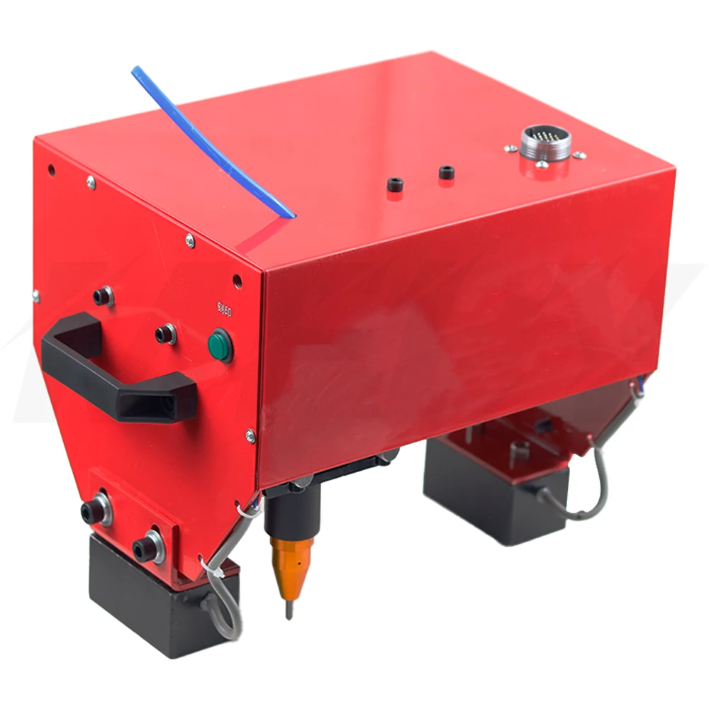 Portable 170x110mm Pneumatic Metal Signage Nameplate Marking Lettering Machine For Stainless Steel Pipe Plate TypeC