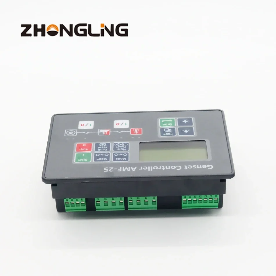 Zhongling AMF-25 Intelligent Automatic Remote Controller For Diesel Genset Generator Parts & Accessories Ce Certified-image