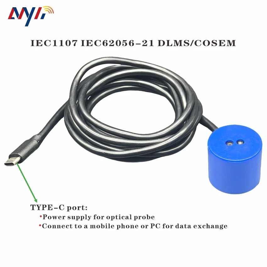 FT232 USB-C واجهة 940nm مسبار بصري للاتصالات مقياس الغاز لتدفق المياه الكهربائية #6