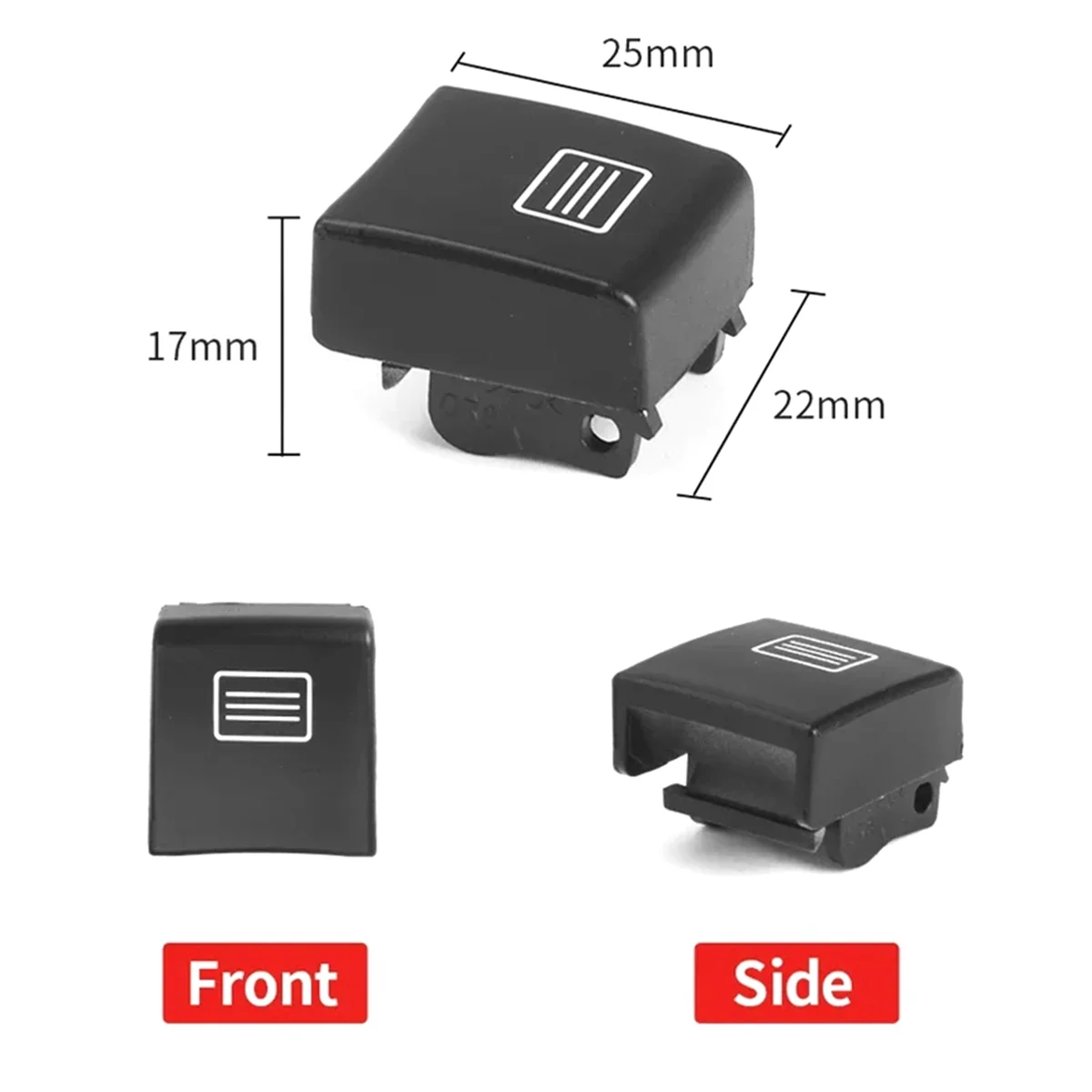 For Mercedes Benz A B CLA GLA W156 W176 W246 W117 Car Sunroof Window Switch Button Cover Indoor Ceiling Light Switch