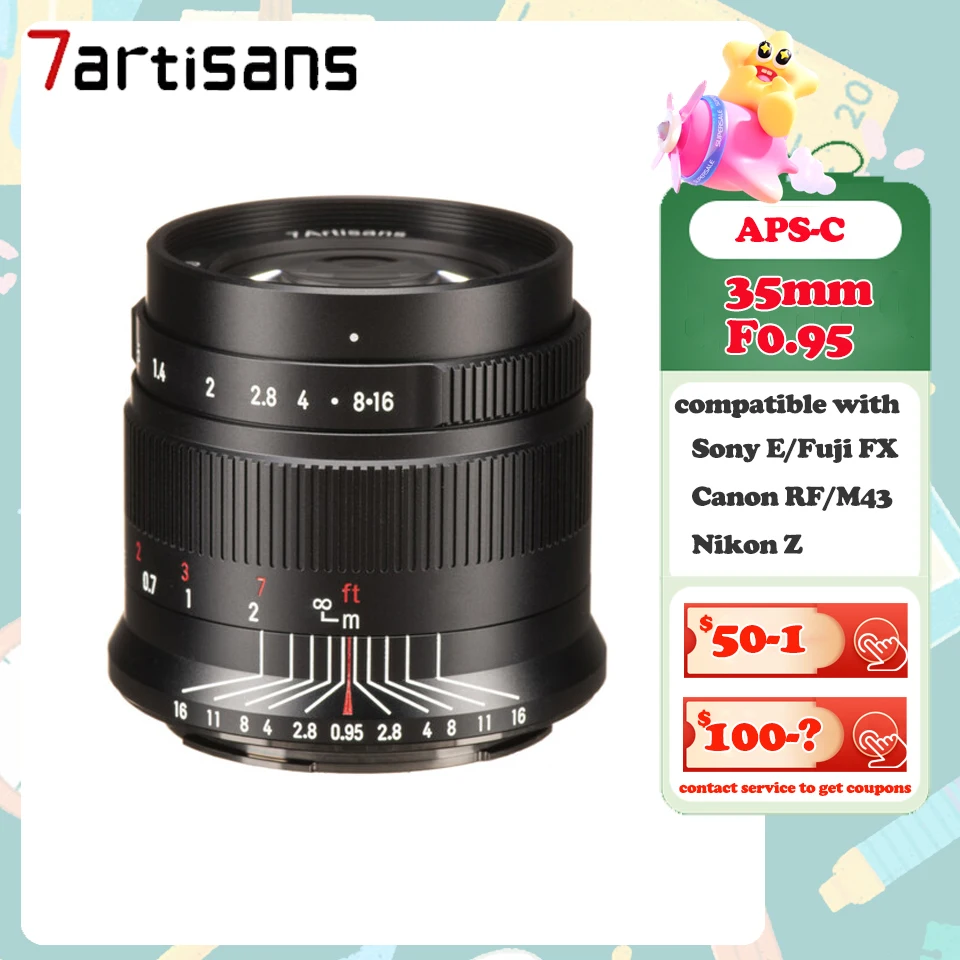 7Artisans 35Mm F0.9… - image